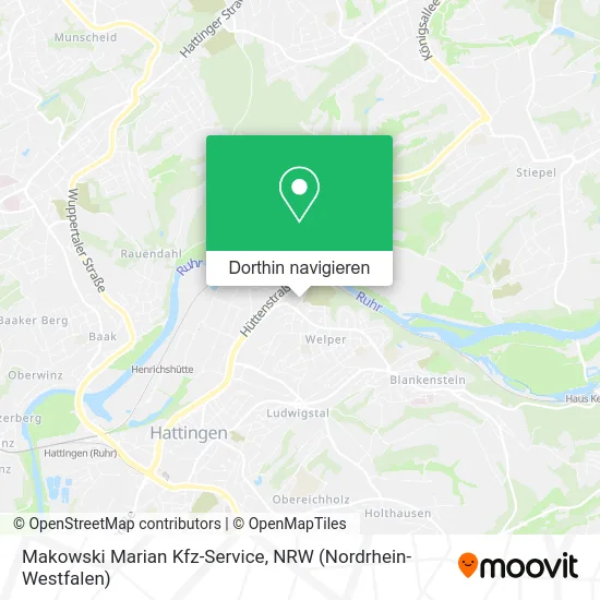 Makowski Marian Kfz-Service Karte