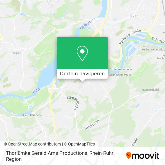 Thorlümke Gerald Ams Productions Karte