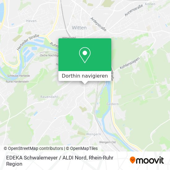 EDEKA Schwalemeyer / ALDI Nord Karte