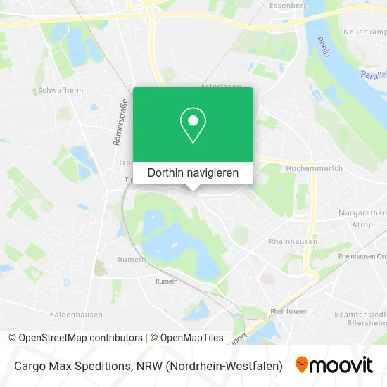 Cargo Max Speditions Karte