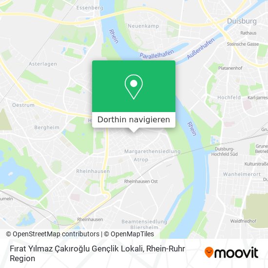 Fırat Yılmaz Çakıroğlu Gençlik Lokali Karte