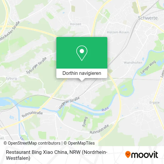 Restaurant Bing Xiao China Karte