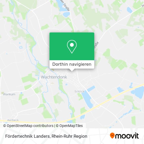 Fördertechnik Landers Karte