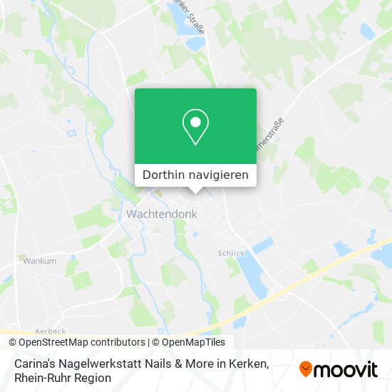 Carina's Nagelwerkstatt Nails & More in Kerken Karte
