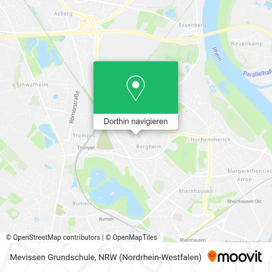 Mevissen Grundschule Karte