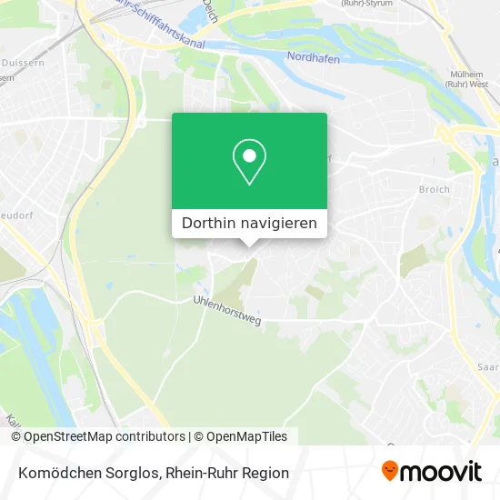 Komödchen Sorglos Karte