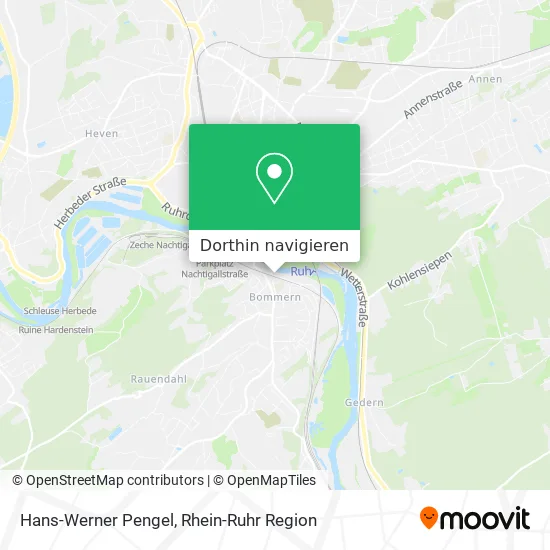 Hans-Werner Pengel Karte