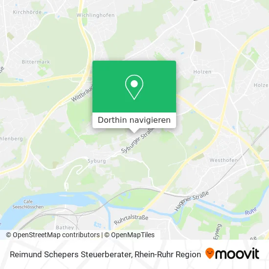 Reimund Schepers Steuerberater Karte