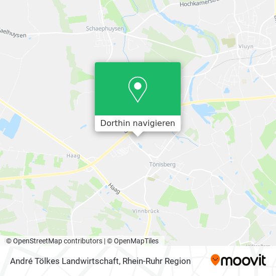 André Tölkes Landwirtschaft Karte