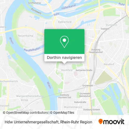 Hdw Unternehmergesellschaft Karte