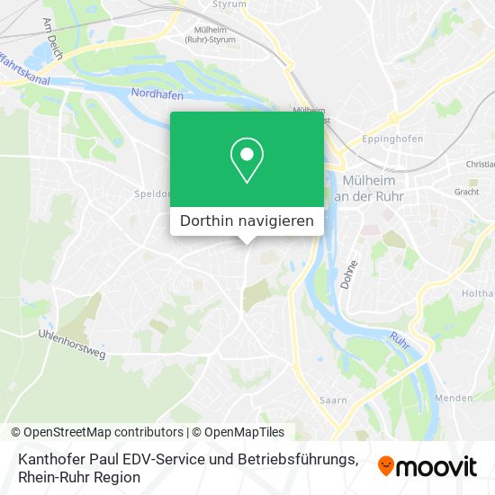 Kanthofer Paul EDV-Service und Betriebsführungs Karte