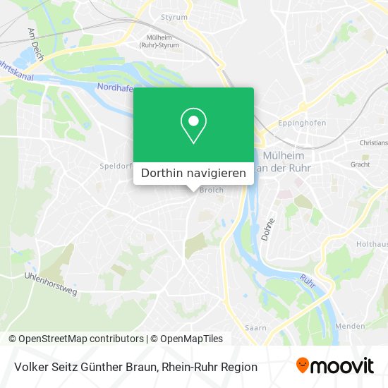 Volker Seitz Günther Braun Karte