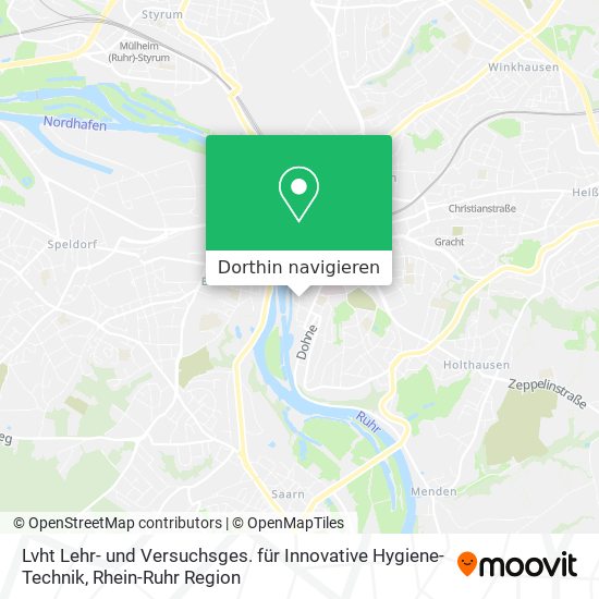 Lvht Lehr- und Versuchsges. für Innovative Hygiene-Technik Karte