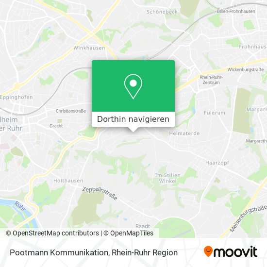 Pootmann Kommunikation Karte