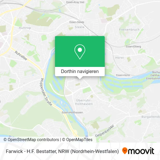 Farwick - H.F. Bestatter Karte