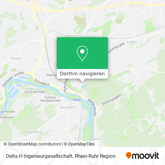 Delta H Ingenieurgesellschaft Karte