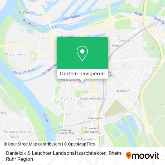 Danielzik & Leuchter Landschaftsarchitekten Karte