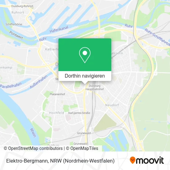 Elektro-Bergmann Karte