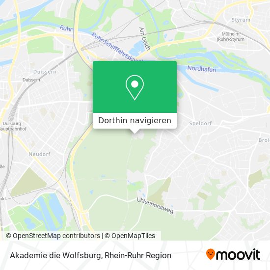 Akademie die Wolfsburg Karte