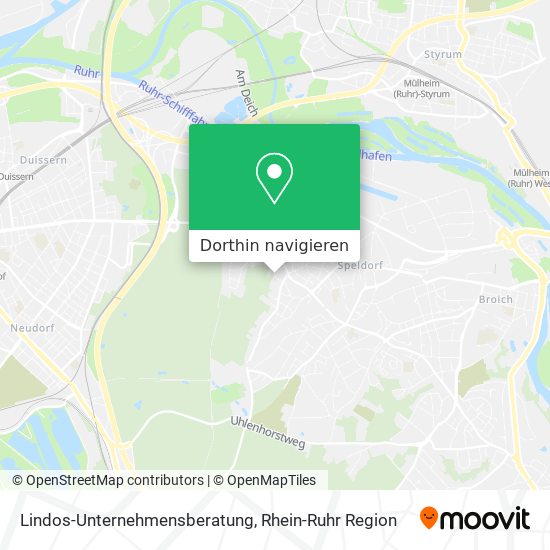 Lindos-Unternehmensberatung Karte