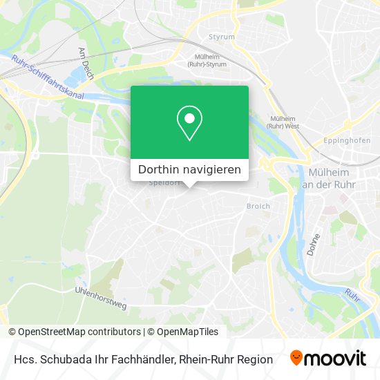 Hcs. Schubada Ihr Fachhändler Karte