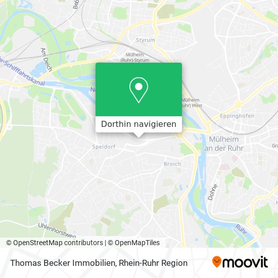 Thomas Becker Immobilien Karte