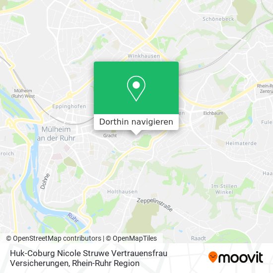 Huk-Coburg Nicole Struwe Vertrauensfrau Versicherungen Karte