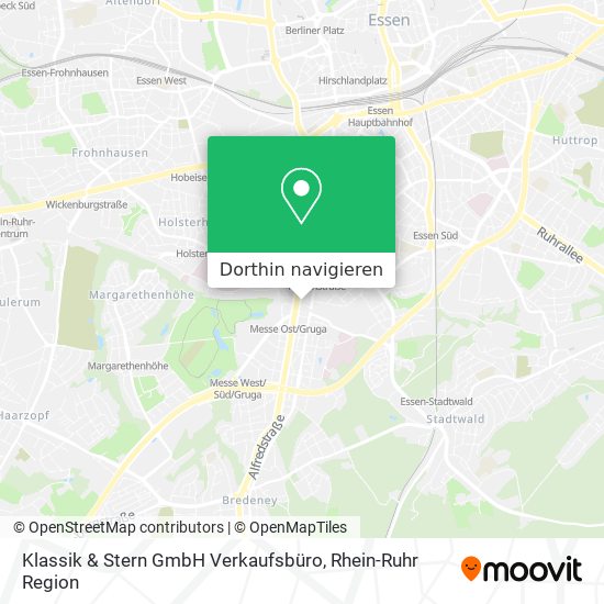 Klassik & Stern GmbH Verkaufsbüro Karte