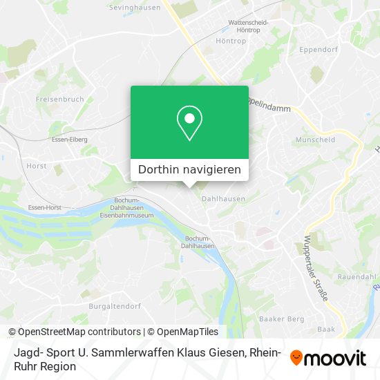 Jagd- Sport U. Sammlerwaffen Klaus Giesen Karte