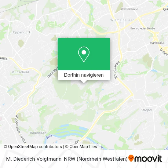 M. Diederich-Voigtmann Karte