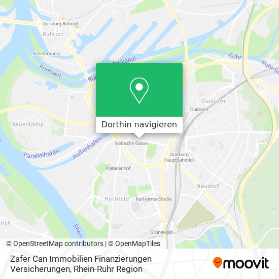 Zafer Can Immobilien Finanzierungen Versicherungen Karte