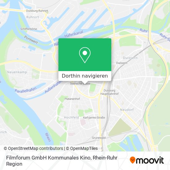 Filmforum GmbH Kommunales Kino Karte
