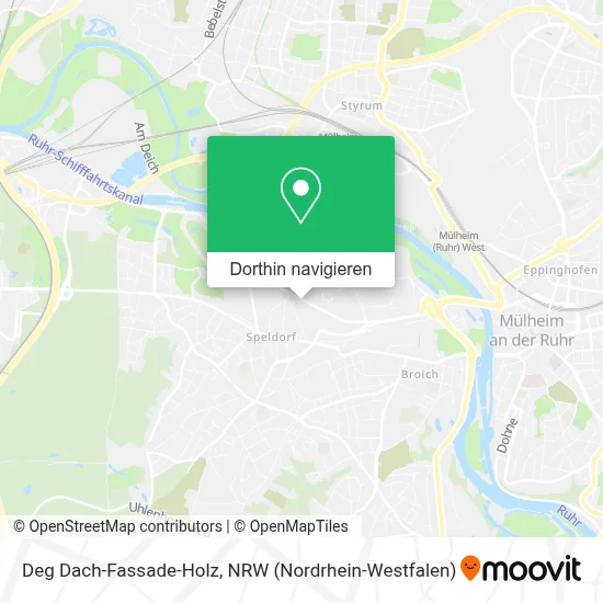 Deg Dach-Fassade-Holz Karte