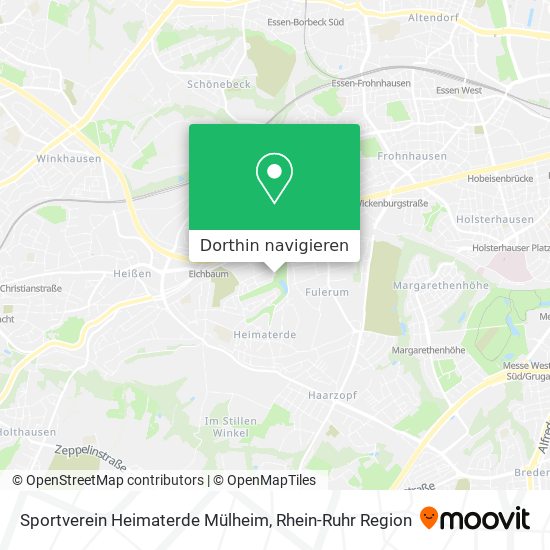 Sportverein Heimaterde Mülheim Karte