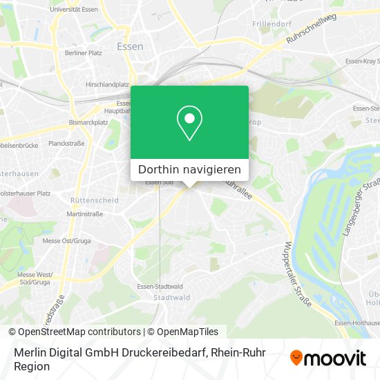 Merlin Digital GmbH Druckereibedarf Karte