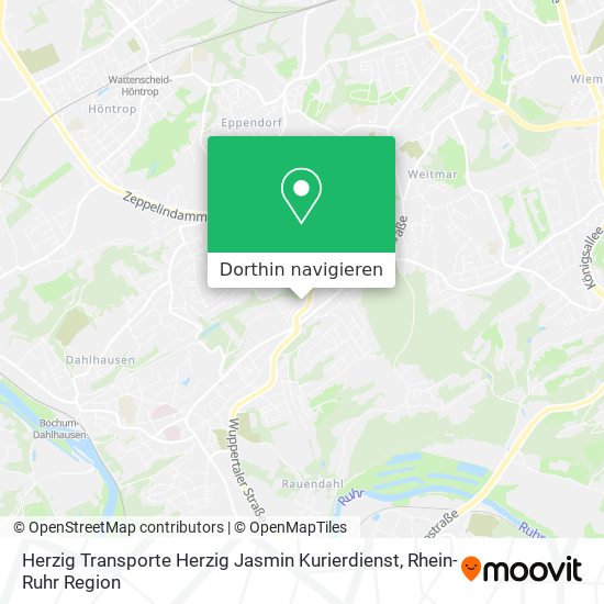 Herzig Transporte Herzig Jasmin Kurierdienst Karte