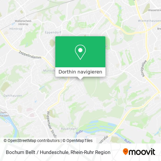Bochum Bellt / Hundeschule Karte