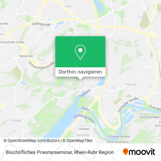 Bischöfliches Priesterseminar Karte