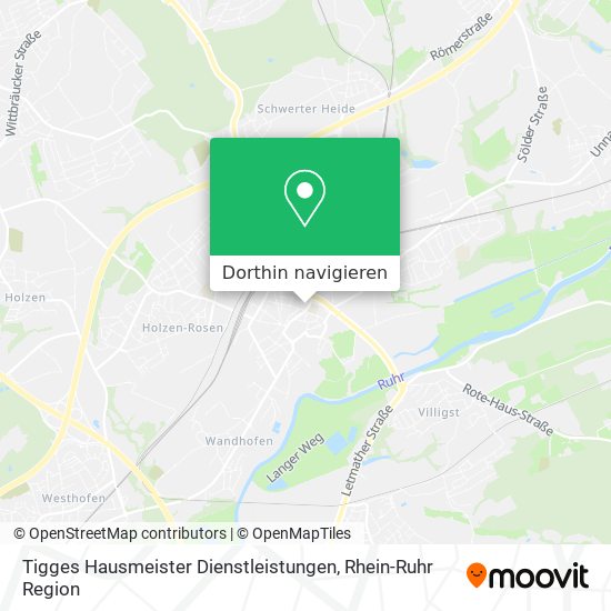 Tigges Hausmeister Dienstleistungen Karte
