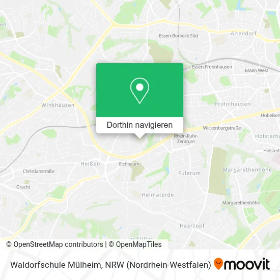 Waldorfschule Mülheim Karte