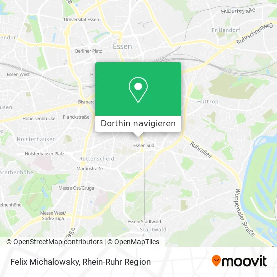 Felix Michalowsky Karte