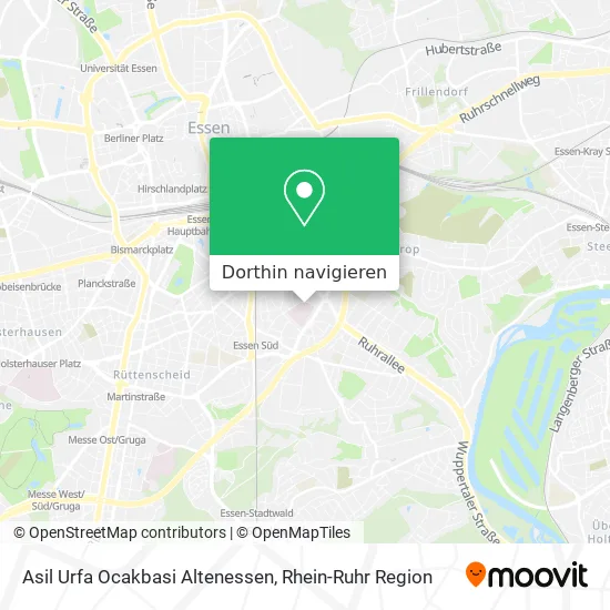 Asil Urfa Ocakbasi Altenessen Karte