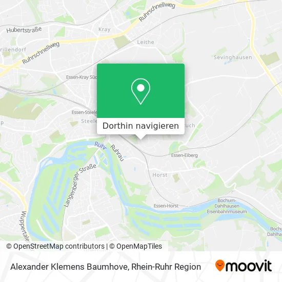 Alexander Klemens Baumhove Karte