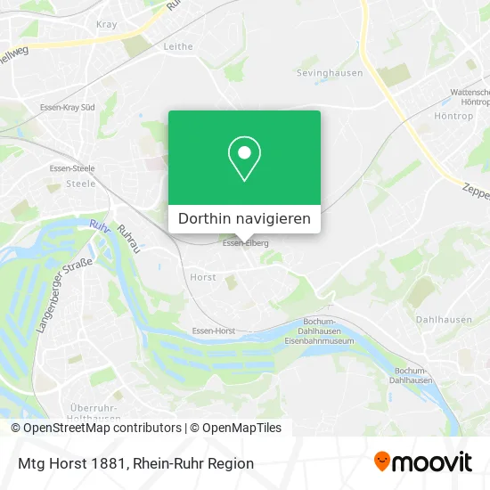 Mtg Horst 1881 Karte