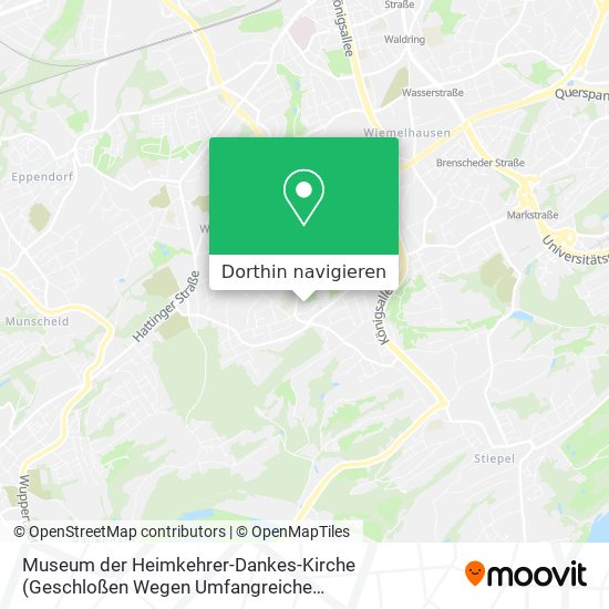 Museum der Heimkehrer-Dankes-Kirche (Geschloßen Wegen Umfangreiche Renovierungsarbeiten) Karte