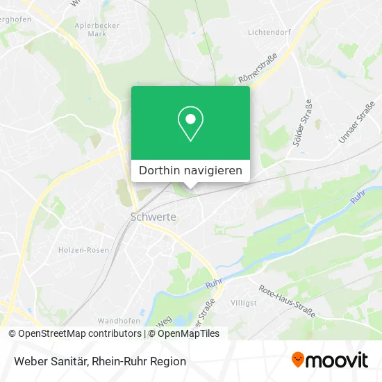 Weber Sanitär Karte