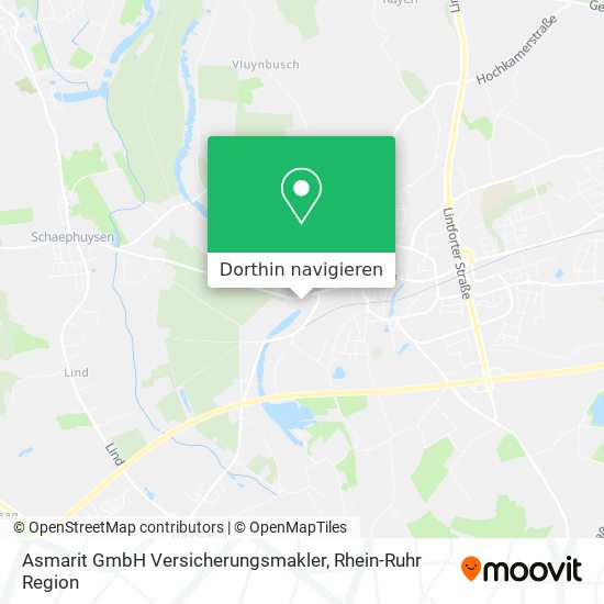 Asmarit GmbH Versicherungsmakler Karte