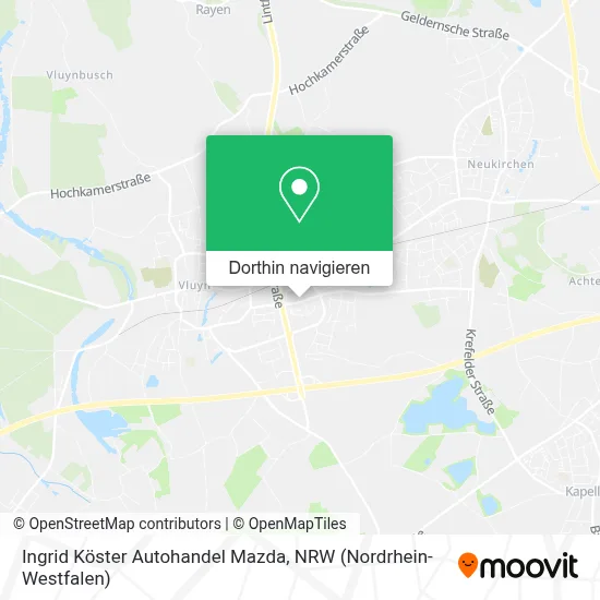 Ingrid Köster Autohandel Mazda Karte