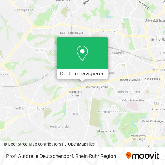 Profi Autoteile Deutschendorf Karte