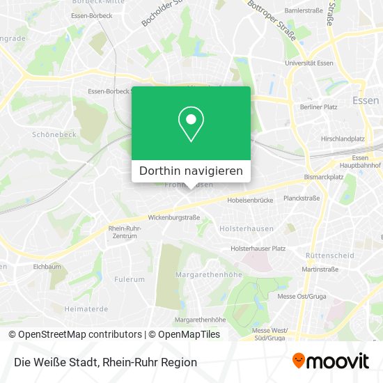 Die Weiße Stadt Karte